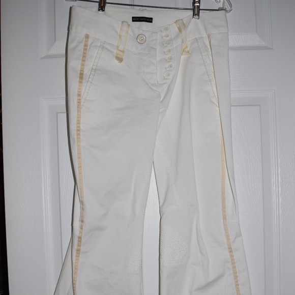 Slightly Used Marithe Francois Girbaud White Cream - Picture 1 of 3
